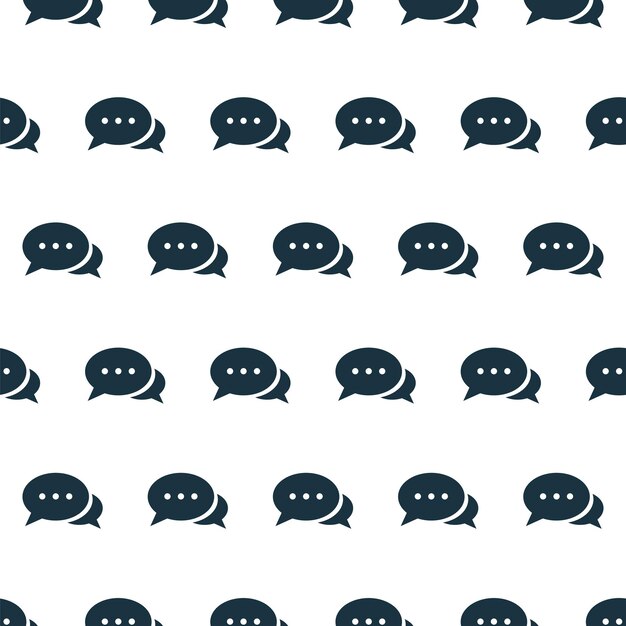 Vector seamless pattern, talk, Editable can be used for web page backgrounds, pattern fills