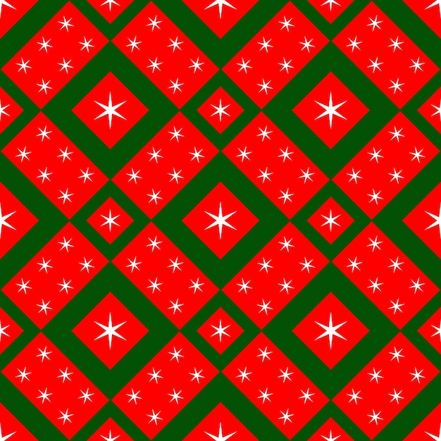 Vector seamless pattern textile abstract design new year