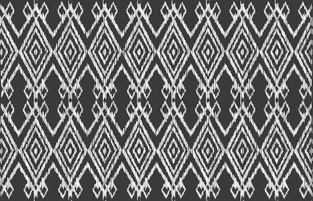 Векторный бесшовный рисунок племенного этнического орнамента абстрактная геометрическая иллюстрация фона