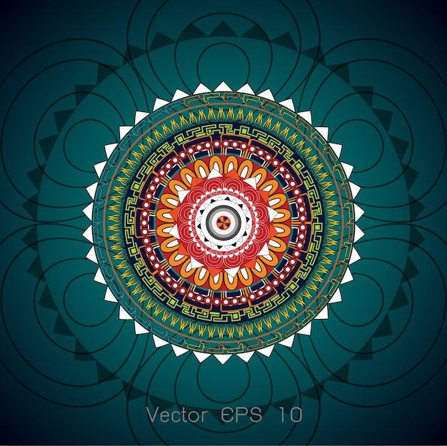 vector seamless pattern with abstract background