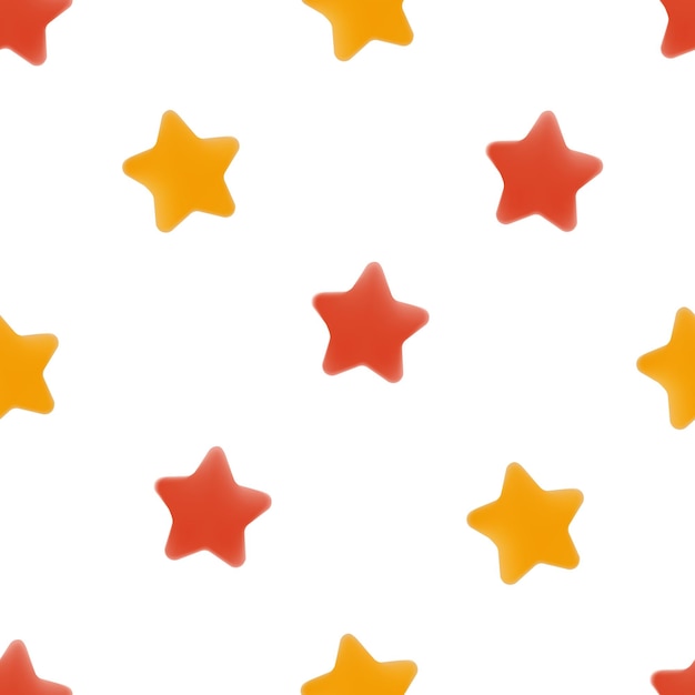 Vector seamless pattern with stars.