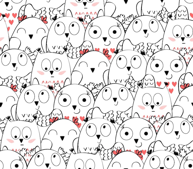 Vector seamless pattern