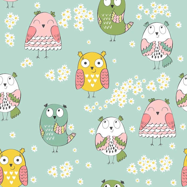 Vector seamless pattern