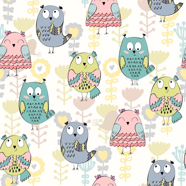 Vector seamless pattern