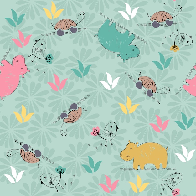 Vector seamless pattern