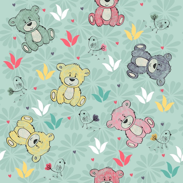 Vector seamless pattern