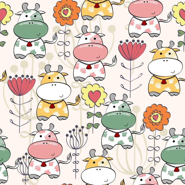 Vector seamless pattern