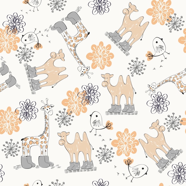 Vector seamless pattern