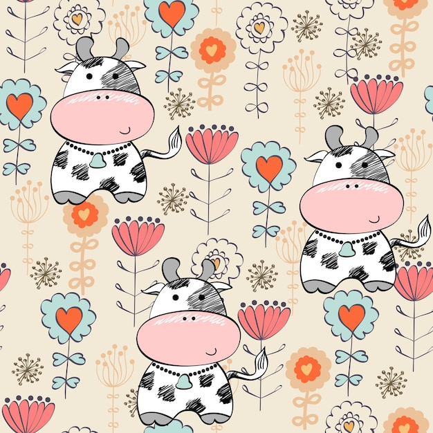 Vector seamless pattern