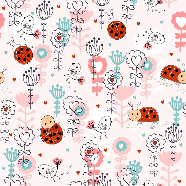 Vector seamless pattern