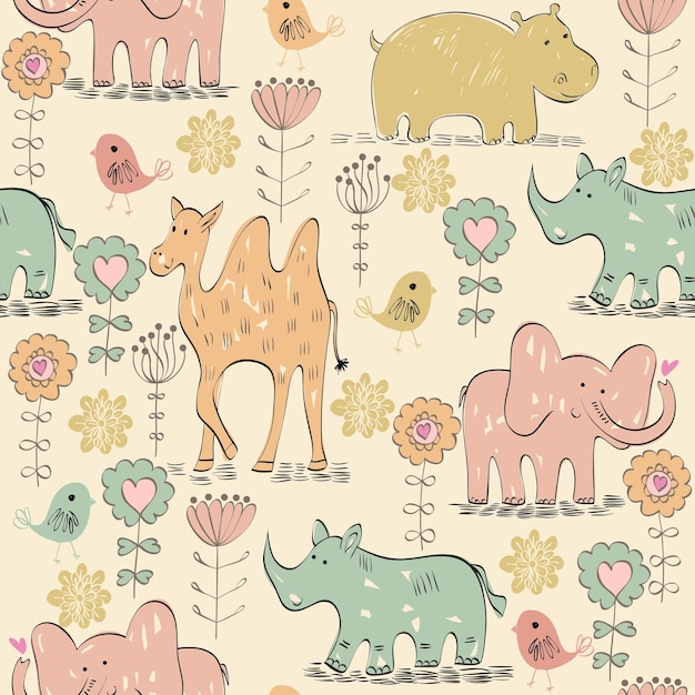 Vector seamless pattern