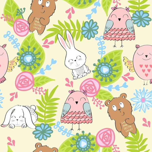 Vector seamless pattern