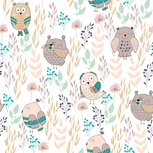 Vector seamless pattern