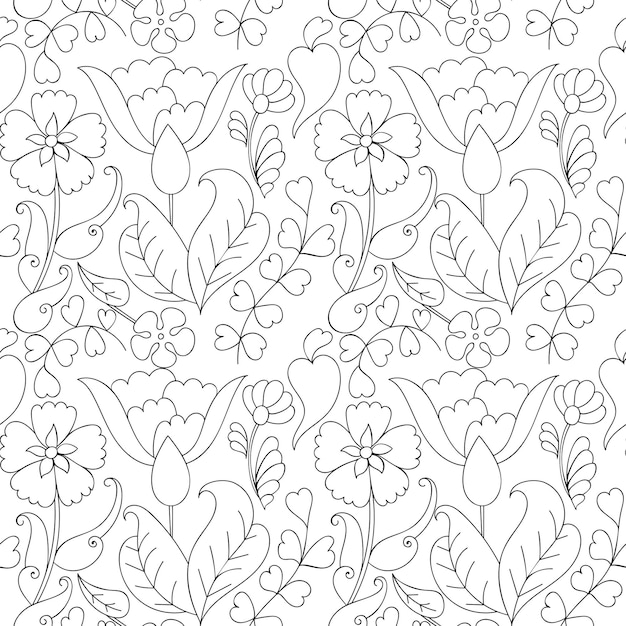 Vector vector seamless pattern