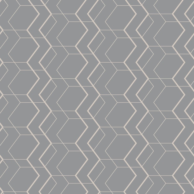 ベクトルのシームレスなパターン灰色の背景の幾何学的なパターン