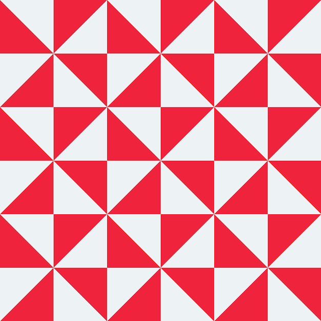 Vector seamless and repeating geometric triangle