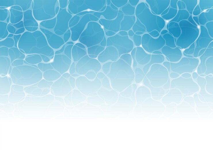 Vector vector seamless rippled swimming pool abstract background illustration horizontally repeatable