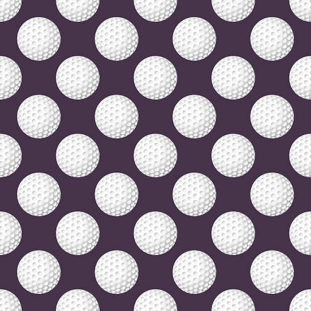 Vector vector seamless texture with balls on a grey background