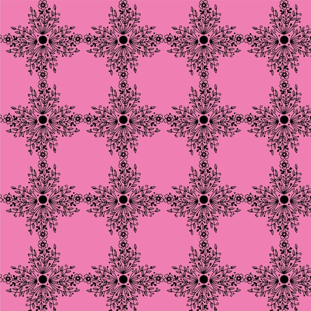 Vettore vector seamless unique pattern design (disegno di modello unico senza cuciture vettoriale)