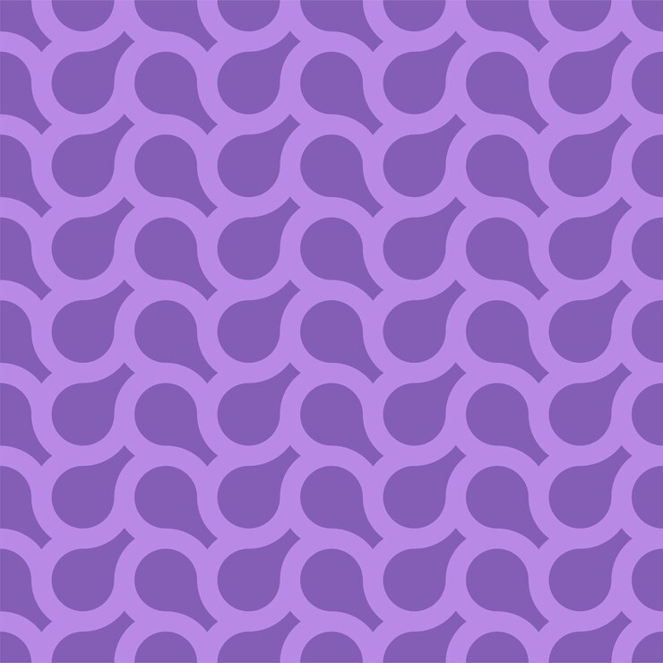 Vector vector seamless weave geometric pattern endless purple background creative repetitive design