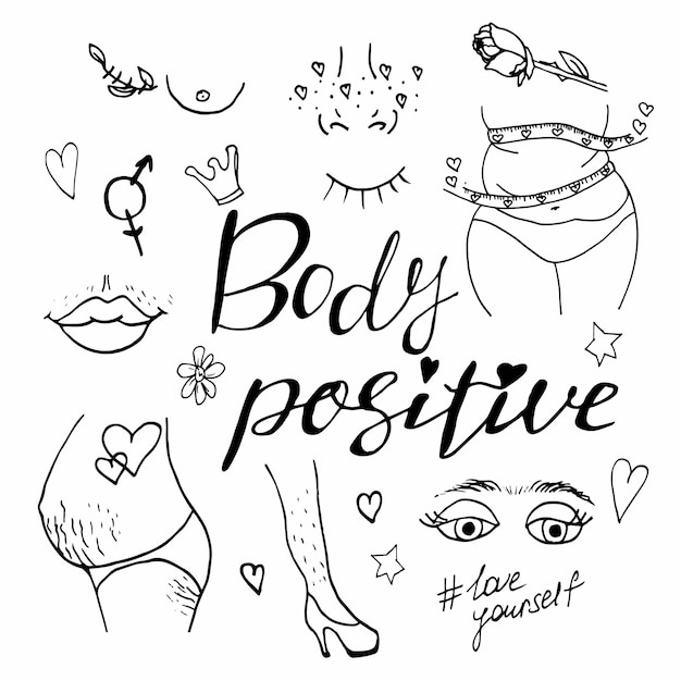 Vector set of body positive elements