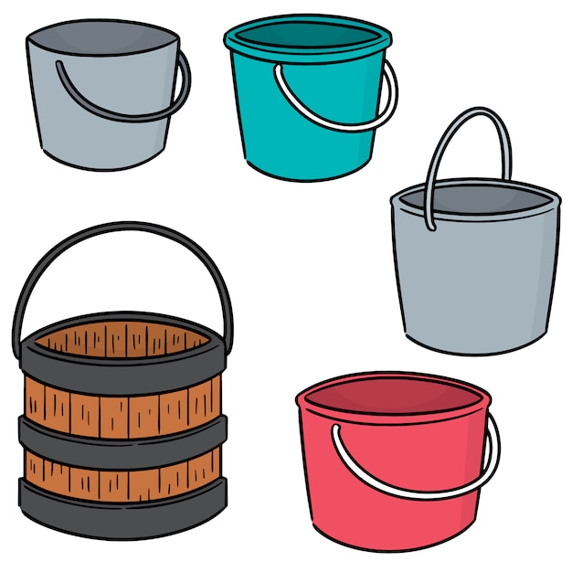 Vector vector set of bucket