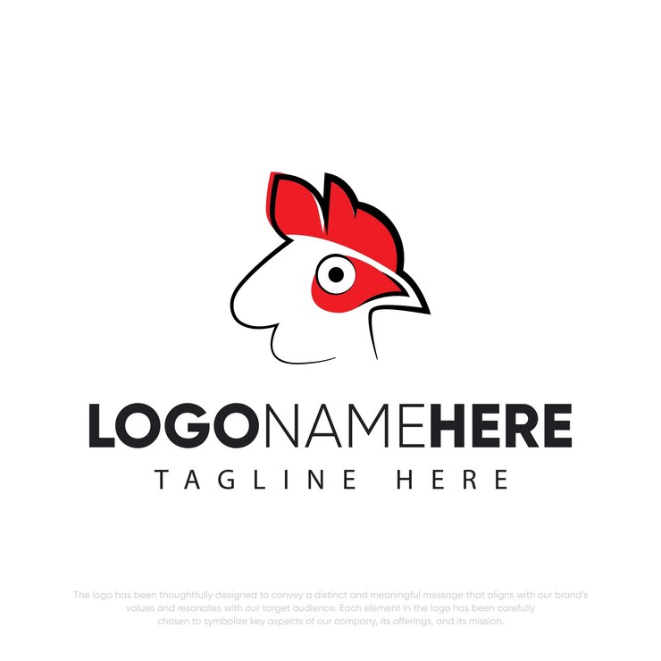Vector vector set of chicken logo
