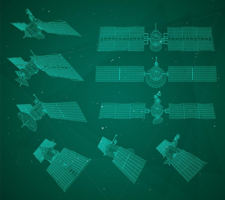 Vector vector set communications satellite of nearearth orbit space technology of the future