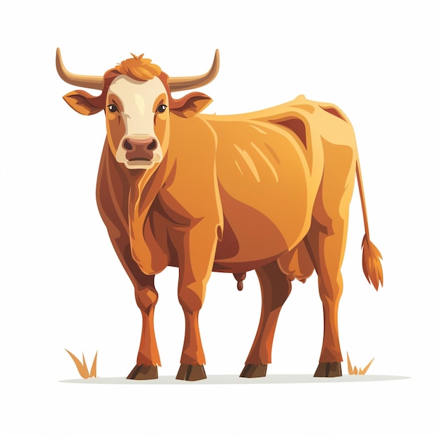 Vector vector set of cow