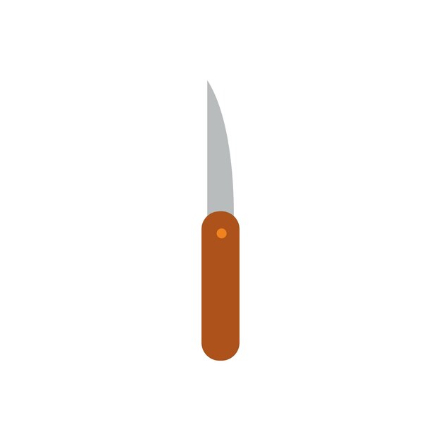 Vector vector set of knife camping equipment