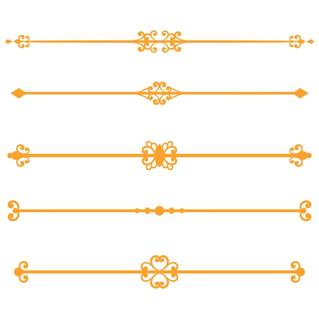 Vector set line border