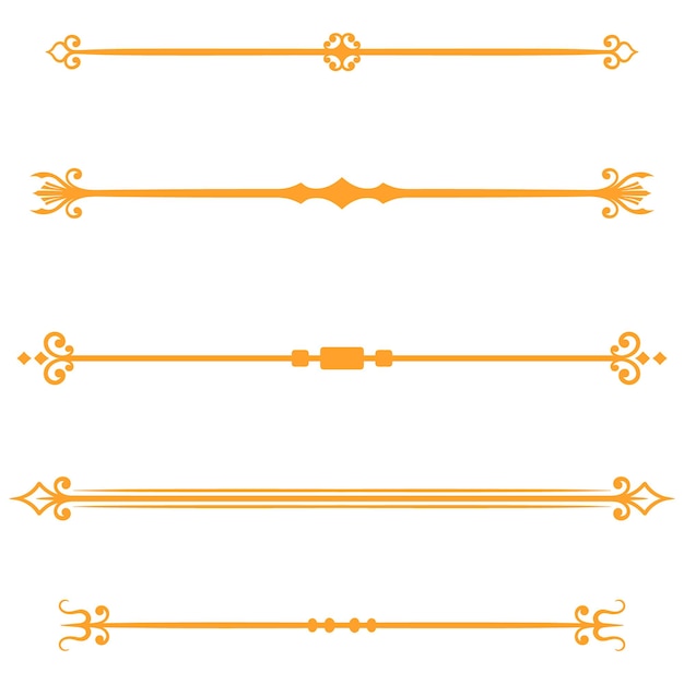 Vector set line border