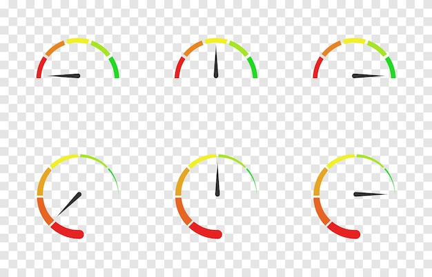 Векторный набор иконок измерительных приборов png. Измерительные приборы, спидометр png.