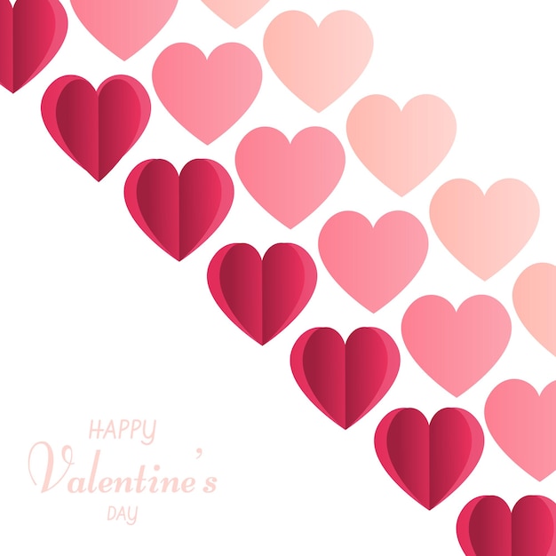 vector shape confetti splash valentines day background congratulation card
