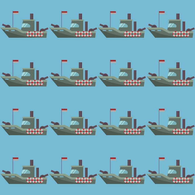 Vector ship pattern 14