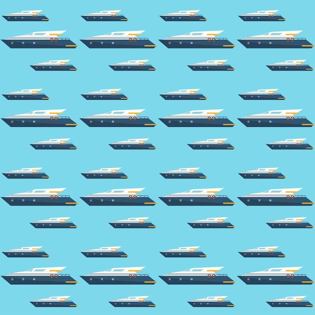 Vector vector ship pattern 34