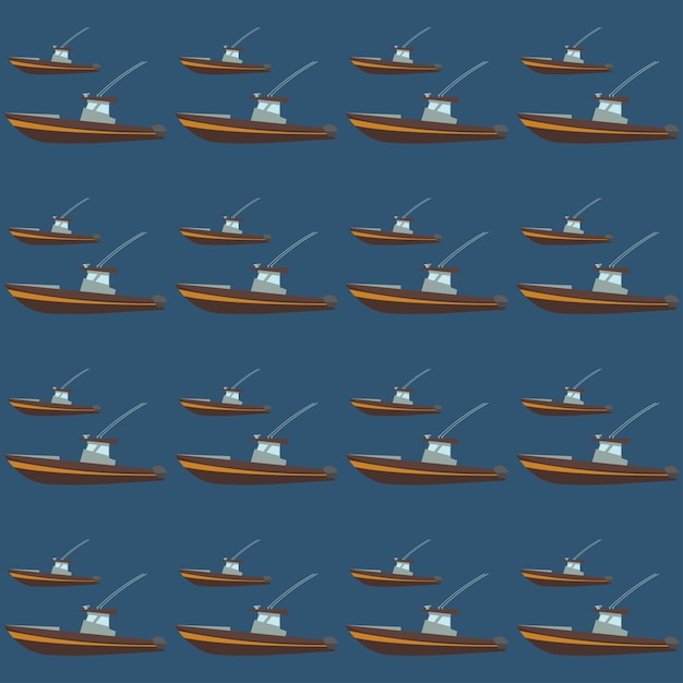 Vector ship pattern 35