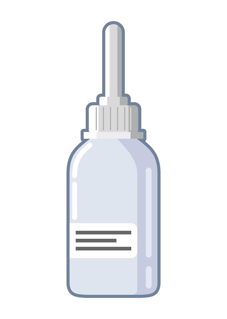 ベクトルのシンプルな薬容器 icon1