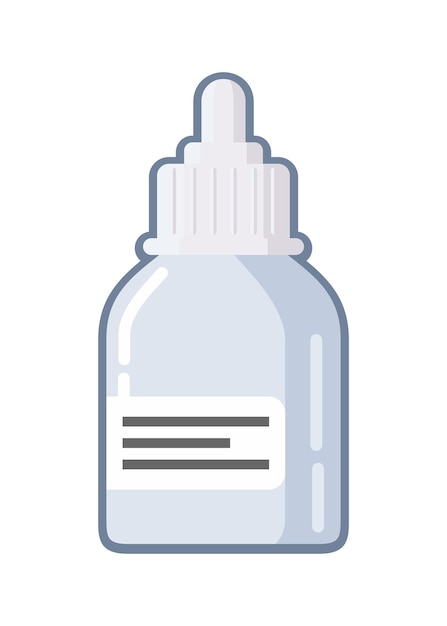 Vector simple medicine container icon2