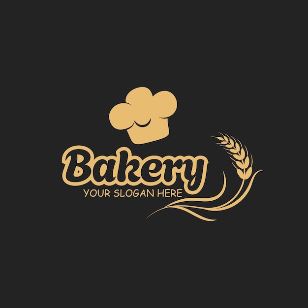 Vector sjabloon voor bakkerijlogo