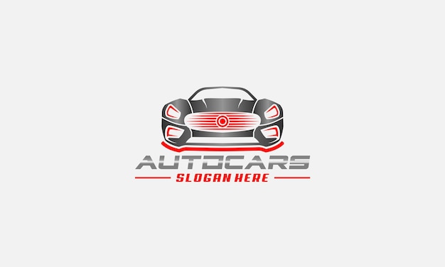 Vector vector sjabloon voor het ontwerp van het logo voor auto's