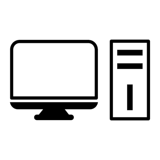 Vector sjabloon voor het ontwerpen van bureaubladpictogrammen