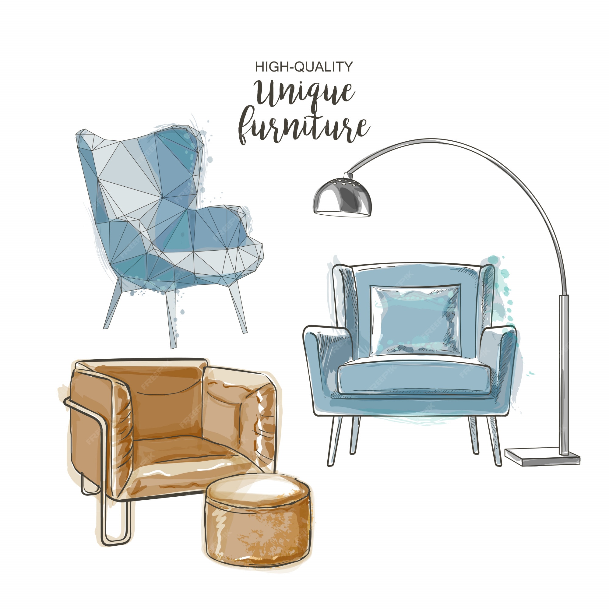 Future Armchair vector