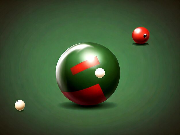 Vector vector snooker isolated