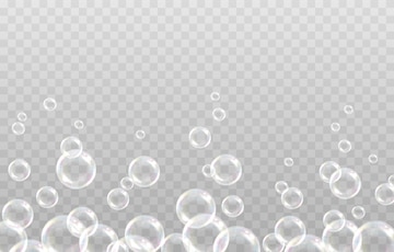 Premium Vector  Vector soap bubble realistic soap bubble png