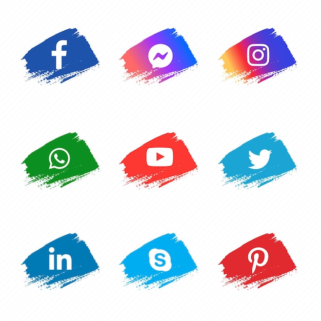 Vector Social Media Icons