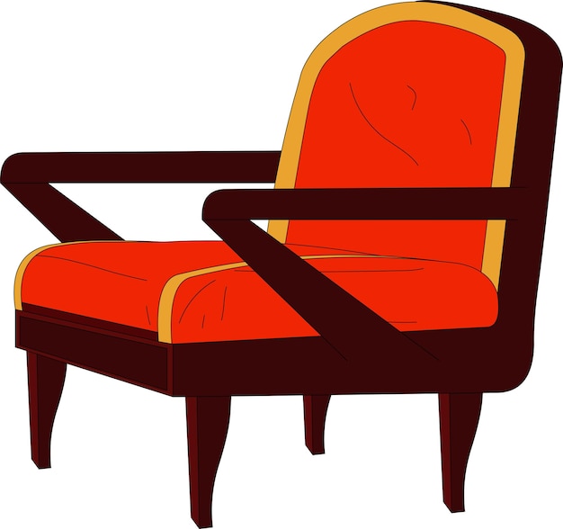 a vector of a sofa chair