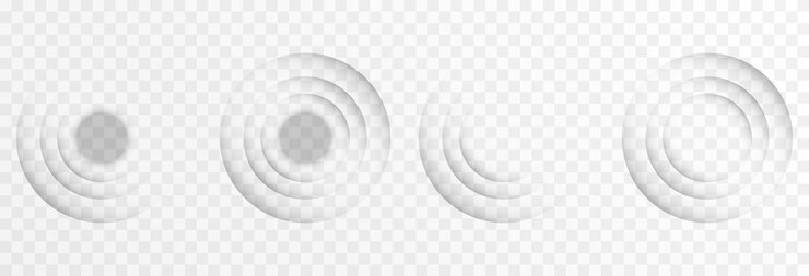 Vector vector sound waves sonar waves radar search radar png