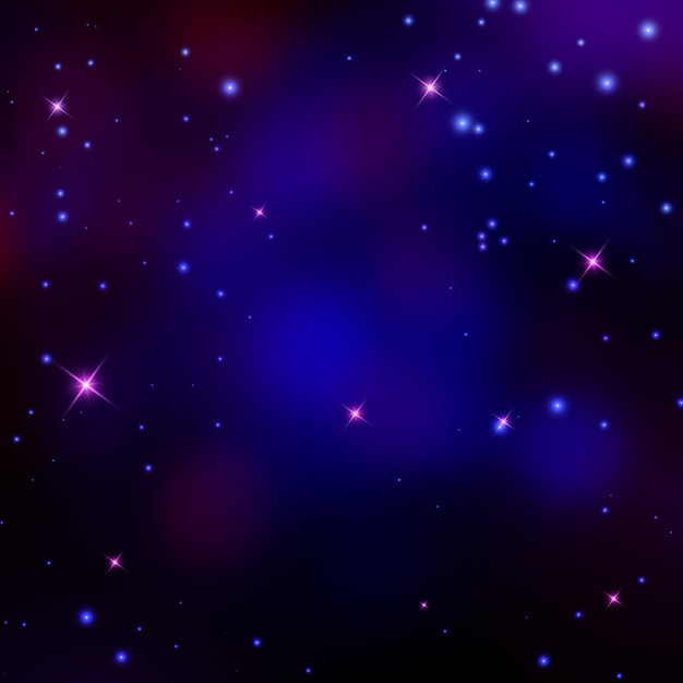 Vector space background illustration