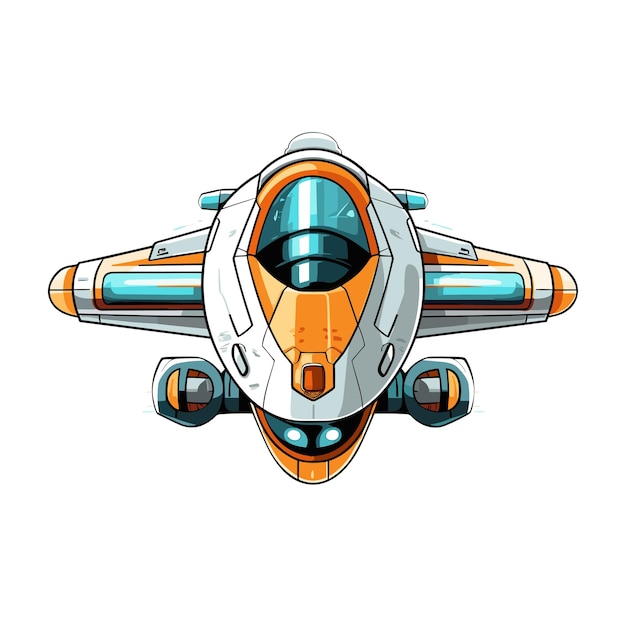 Vector of a space ship